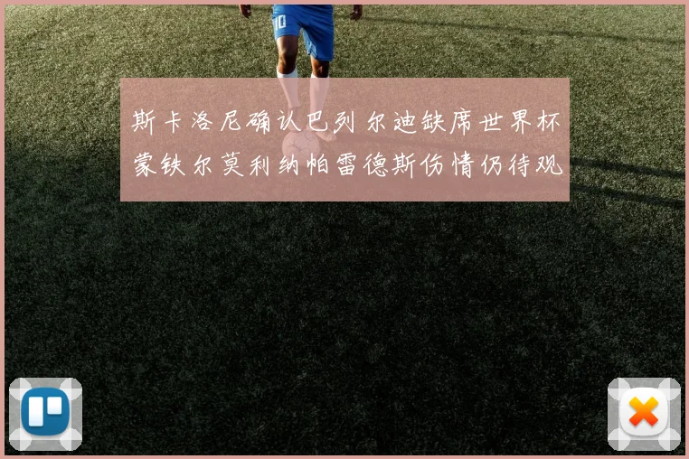 斯卡洛尼确认巴列尔迪缺席世界杯蒙铁尔莫利纳帕雷德斯伤情仍待观察